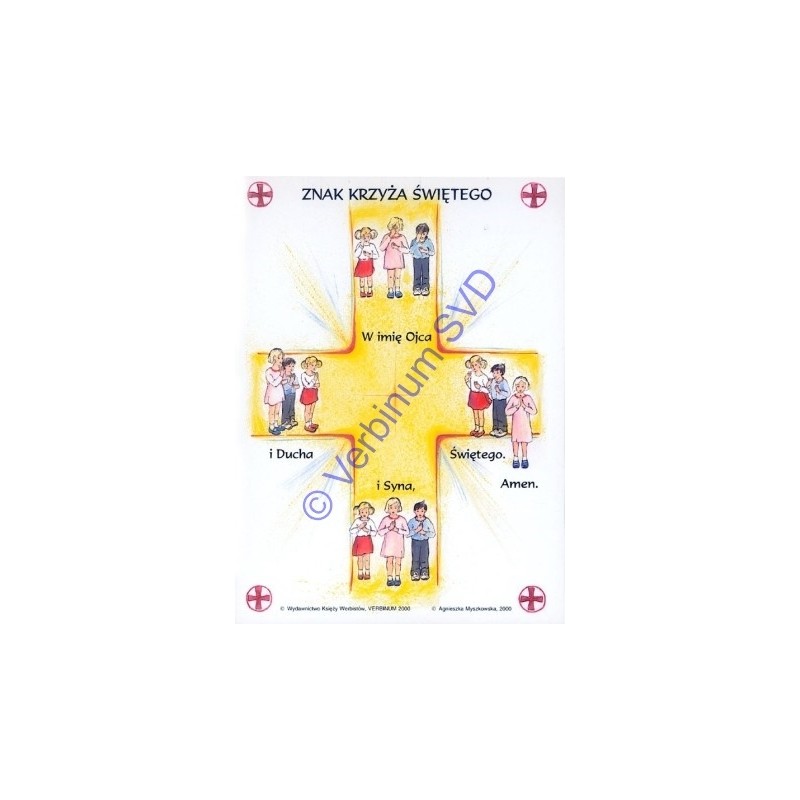 ZNAK KRZYŻA ŚWIĘTEGO - PLAKAT