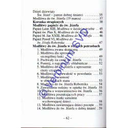 Nabożeństwo do św. Józefa