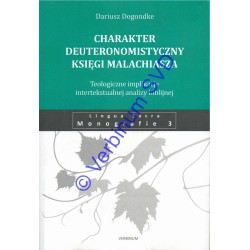 Charakter deuteronomistyczny Księgi Malachiasza