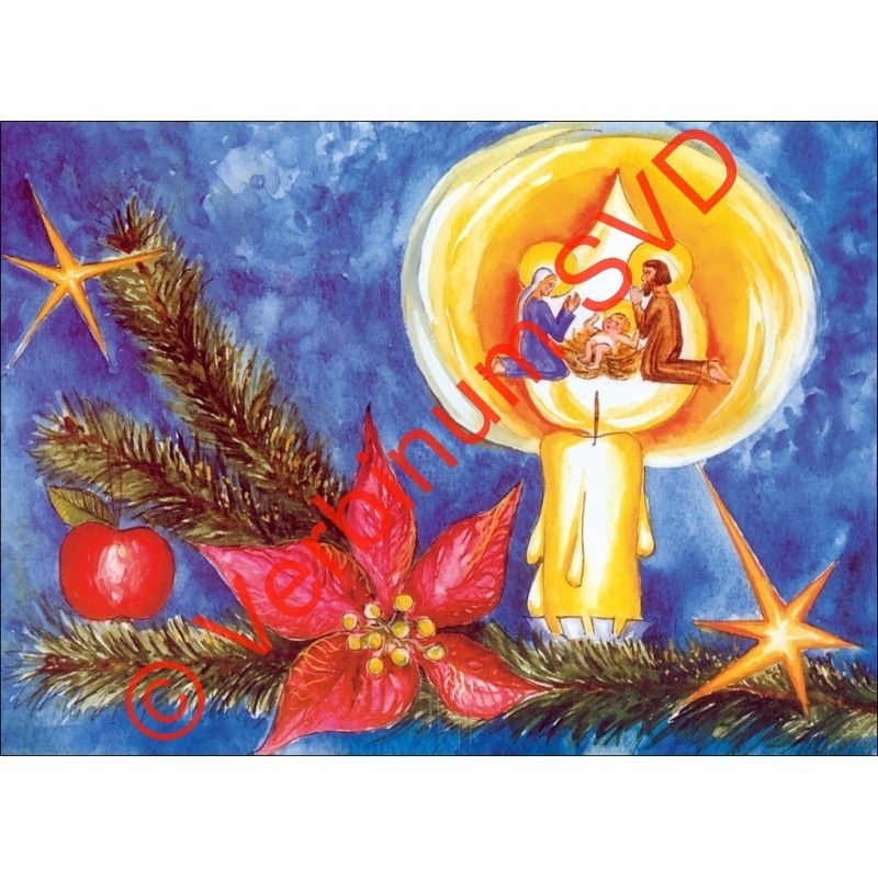 KARTKA BOŻE NARODZENIE 01 z kopertą