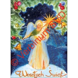 KARTKA BOŻE NARODZENIE 08 z kopertą