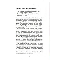 Zmartwychwstały Pan i wierzący w Jego Imię